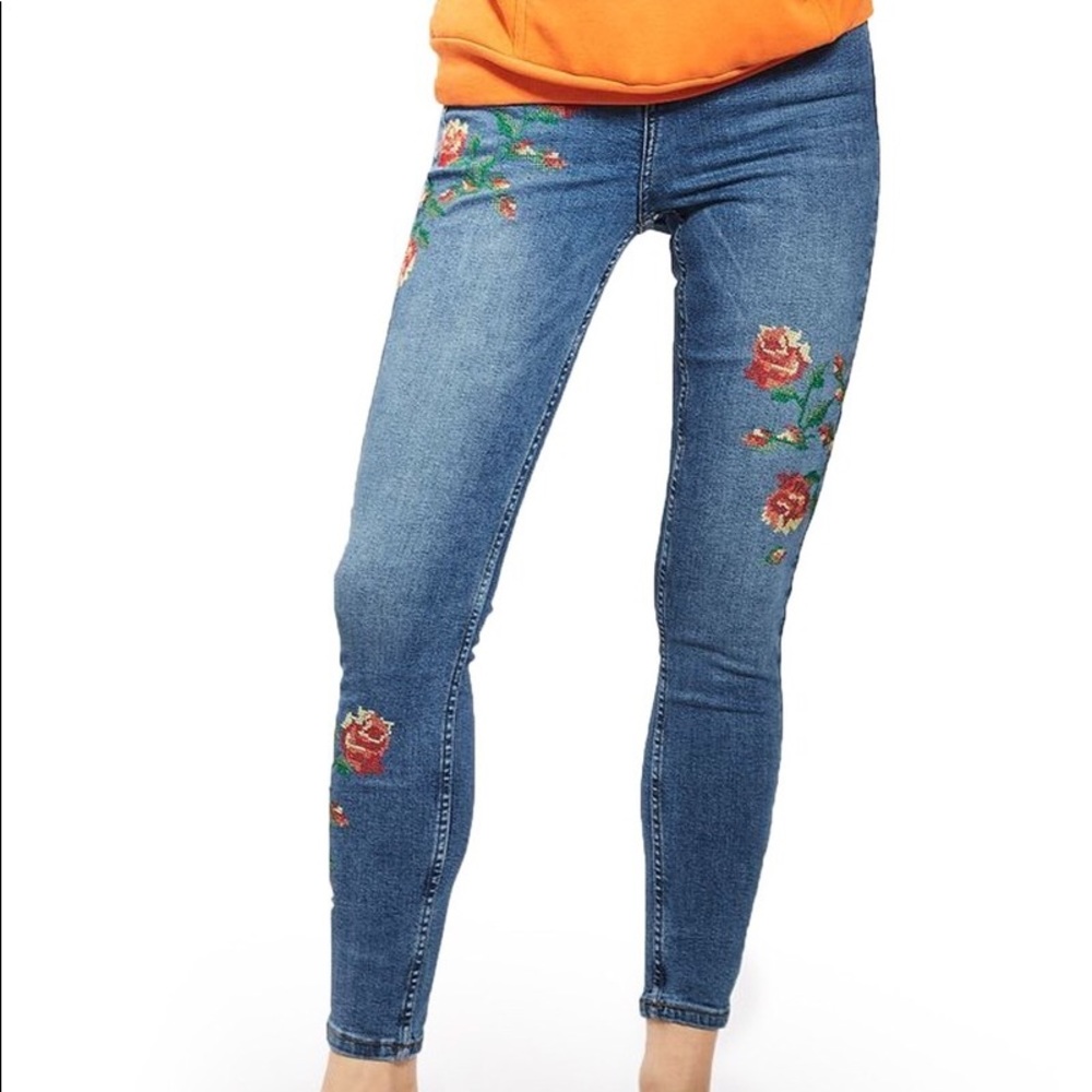 New Topshop Jamie Denim - Picture 2 of 4